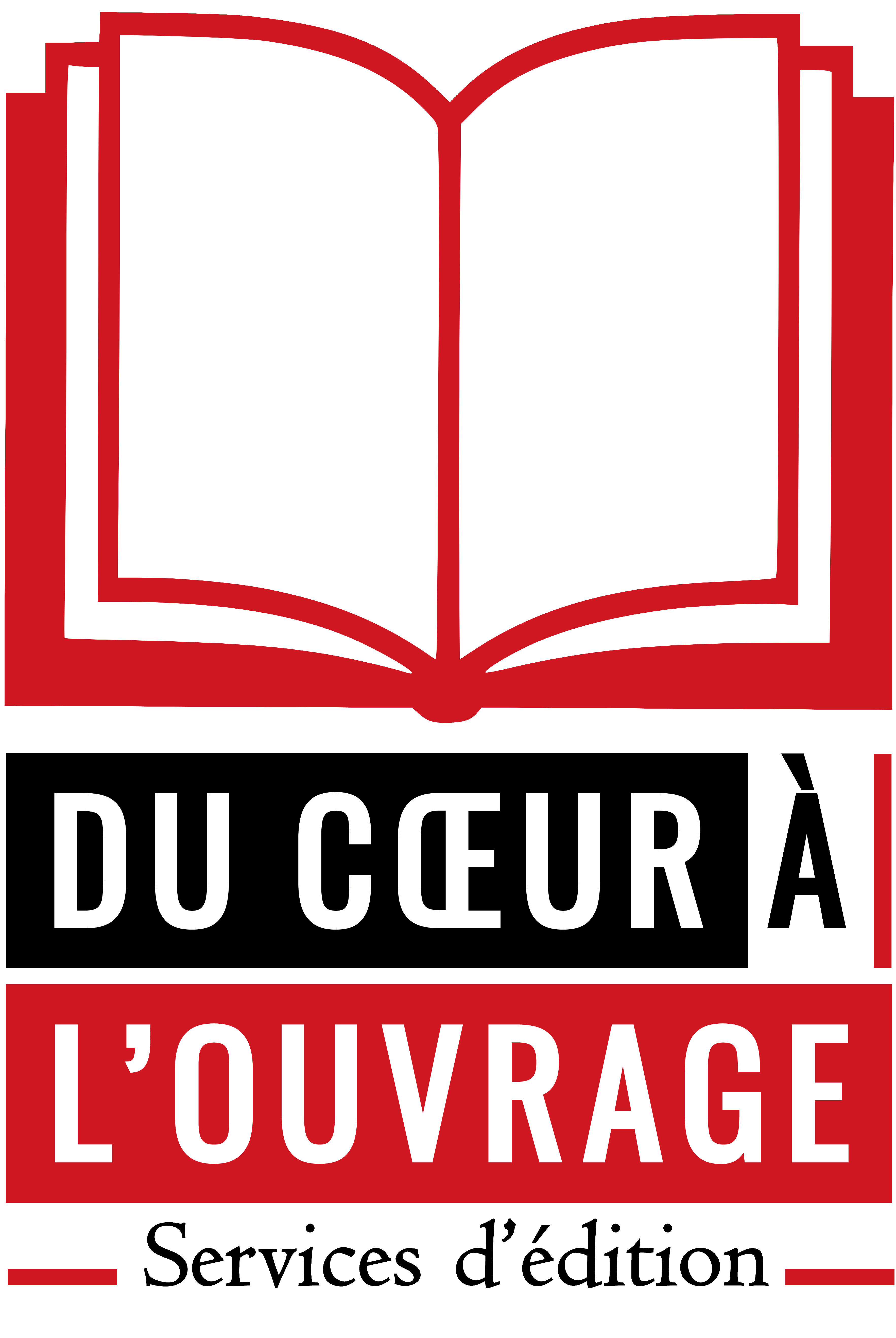 Du cœur à l’ouvrage. — Logotype